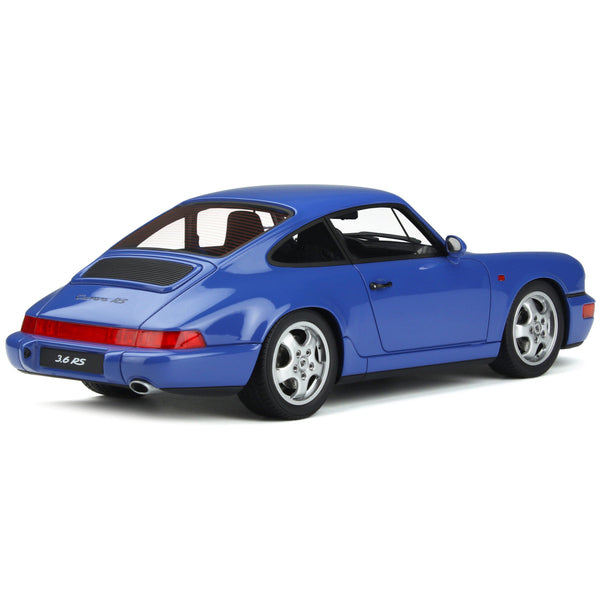 1992 Porsche 964 RS Blue 1/18 Model Car by GT Spirit