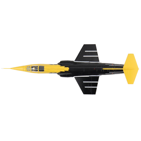 Lockheed F-104G Starfighter Fighter Aircraft "JaboG 33 Farewell" JaboG 33. Luftwaffe (1985) "Air Power Series" 1/72 Diecast Model by Hobby Master