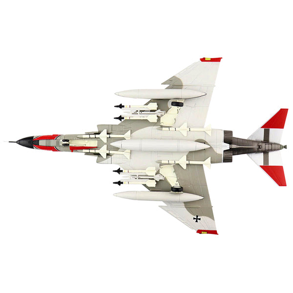 McDonnell Douglas F-4F Phantom II "Norm 81" Fighter Aircraft "JG 71 "Richthofen" GAFTIC 86 CFB Goose Bay Canada" (May 1986) "Air Power Series" 1/72 Diecast Model by Hobby Master