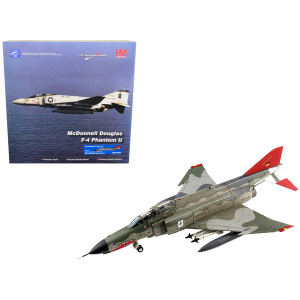 McDonnell Douglas F-4F Phantom II "Norm 81" Fighter Aircraft "JG 71 "Richthofen" GAFTIC 86 CFB Goose Bay Canada" (May 1986) "Air Power Series" 1/72 Diecast Model by Hobby Master