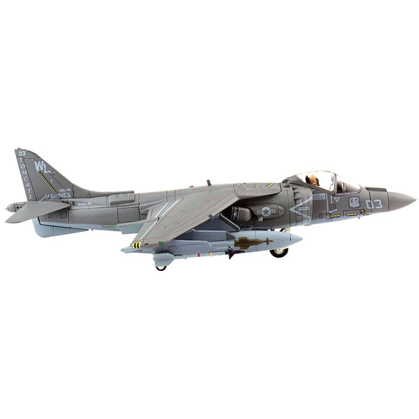 McDonnell Douglas AV-8B Harrier II Plus Attack Aircraft "VMA-311 USMC Afghanistan" (2013) "Air Power Series" 1/72 Diecast Model by Hobby Master