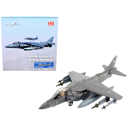 McDonnell Douglas AV-8B Harrier II Plus Attack Aircraft "VMA-311 USMC Afghanistan" (2013) "Air Power Series" 1/72 Diecast Model by Hobby Master