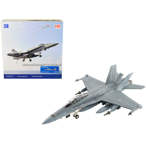 McDonnell Douglas CF-188b Hornet Fighter Aircraft "425 Squadron Canadian Armed Forces (CAF)" (2004) "Air Power Series" 1/72 Diecast Model by Hobby Master