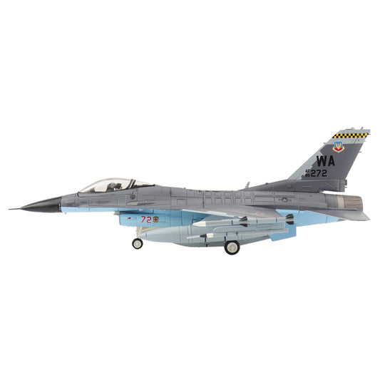 General Dynamics F-16C Fighting Falcon "Shark" Fighter Aircraft "57th Wing 64th Aggressor Squadron Nellis AFB" (March 2017) "Air Power Series" 1/72 Diecast Model by Hobby Master