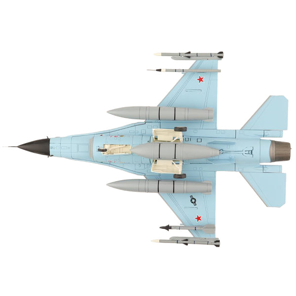 General Dynamics F-16C Fighting Falcon "Shark" Fighter Aircraft "57th Wing 64th Aggressor Squadron Nellis AFB" (March 2017) "Air Power Series" 1/72 Diecast Model by Hobby Master