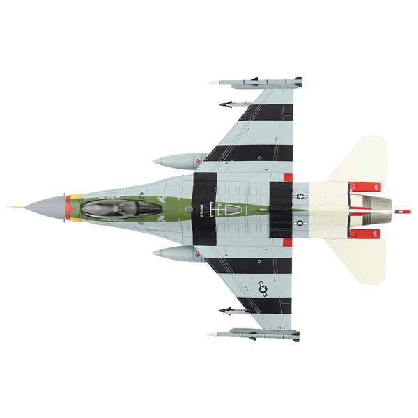 General Dynamics F-16C Fighting Falcon Fighter Aircraft "Passionate Patsy" "310th FS 80th Anniversary Scheme Luke Air Force Base" (1972) "Air Power Series" 1/72 Diecast Model by Hobby Master