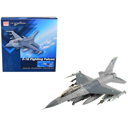 Lockheed Martin F-16BM Fighting Falcon Fighter Aircraft "84606 Su-30 Killer Pakistan Air Force" (2022) "Air Power Series" 1/72 Diecast Model by Hobby Master