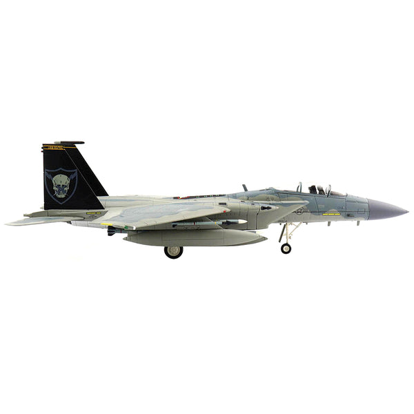 McDonnell Douglas F-15C Eagle Fighter Aircraft "Grim Reapers 1977-2022" "493rd Fighting Squadron RAF Lakenheath England" (March 2022) "Air Power Series" 1/72 Diecast Model by Hobby Master