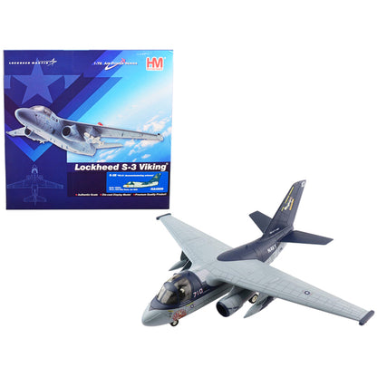 Lockheed S-3B Viking Aircraft VS-21 "Decommissioning Scheme" "USS Kitty Hawk" (Jan 2005) "Air Power Series" 1/72 Diecast Model by Hobby Master