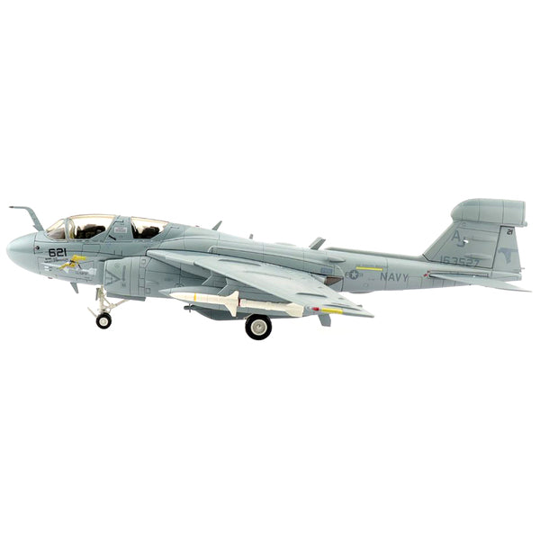 Grumman EA-6B Prowler Attack Aircraft "VAQ-141 "Shadowhawks" Operation Desert Storm" (1991) "Air Power Series" 1/72 Diecast Model by Hobby Master