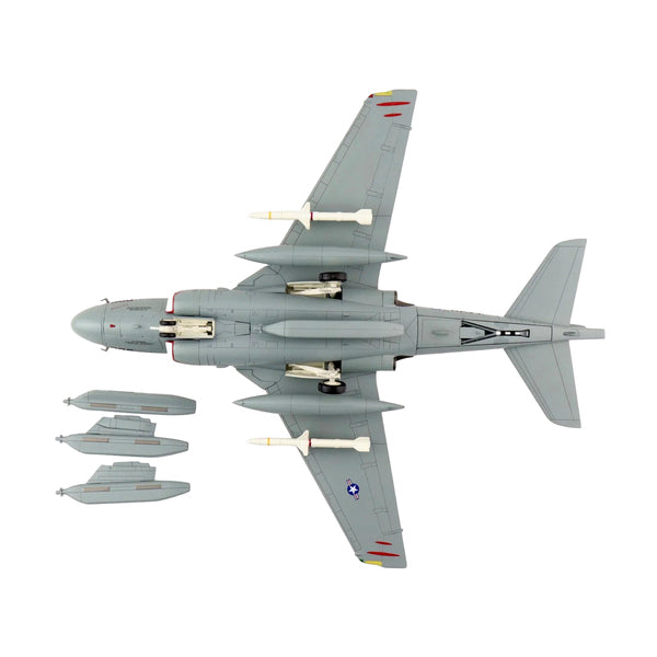 Grumman EA-6B Prowler Aircraft VAQ-132 "Scorpions" United States Navy (2006) "Air Power Series" 1/72 Diecast Model by Hobby Master