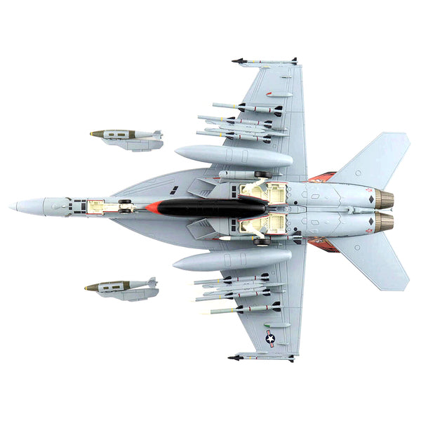 Boeing F/A-18E Super Hornet Fighter Aircraft "VFA-31 'Tomcatters' Mediterranean Sea" (2011) "Air Power Series" 1/72 Diecast Model by Hobby Master