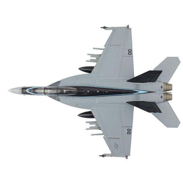 McDonnell Douglas F/A-18F Super Hornet Fighter Aircraft "TopGun 50th Anniversary Scheme" "NAWDC US Navy" "Air Power Series" 1/72 Diecast Model by Hobby Master