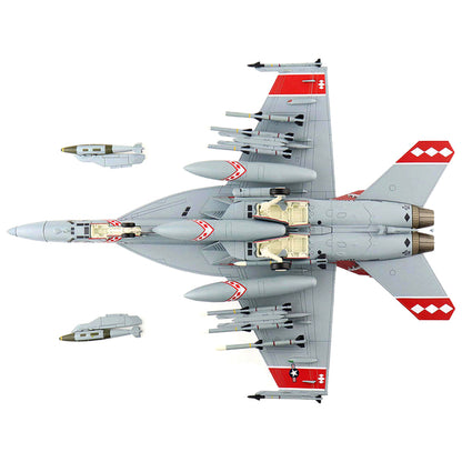 Boeing F/A-18F Super Hornet Fighter Aircraft "VF-102 United States Navy Atsugi Air Base" (2005) "Air Power Series" 1/72 Diecast Model by Hobby Master