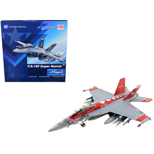 Boeing F/A-18F Super Hornet Fighter Aircraft "VF-102 United States Navy Atsugi Air Base" (2005) "Air Power Series" 1/72 Diecast Model by Hobby Master