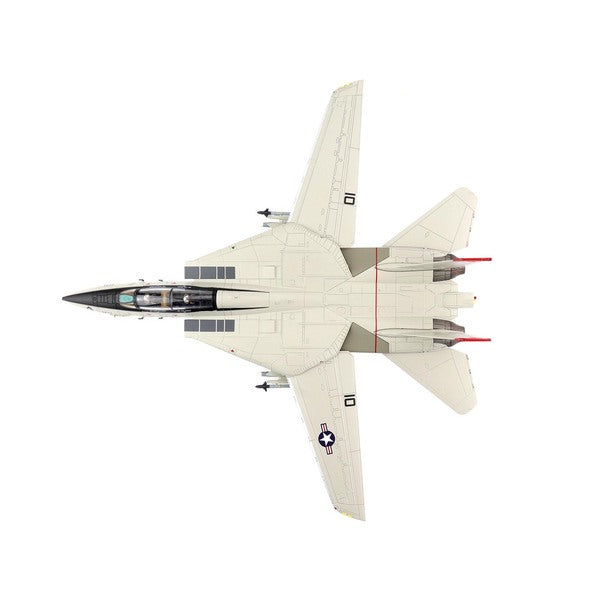 Grumman F-14A Tomcat "Queen of Spades" Fighter Aircraft "Black Aces" "VF-41 Operation Desert Storm" (June 1991) "Air Power Series" 1/72 Diecast Model by Hobby Master