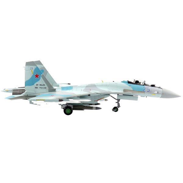 Sukhoi Su-35S Flanker E Fighter Aircraft "22nd IAP 303rd DPVO 11th Air Army VKS (Russian Aerospace Forces)" "Air Power Series" 1/72 Scale Model by Hobby Master