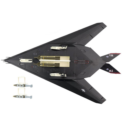 Lockheed F-117A Nighthawk Stealth Aircraft "40 Years of Owning the Night" USAF (May 2022) "Air Power Series" 1/72 Scale Model by Hobby Master