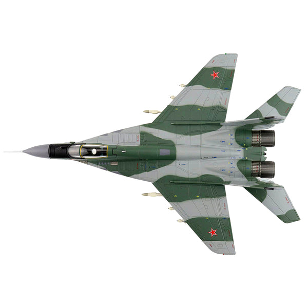 Mikoyan MIG-29A Fulcrum Fighter Aircraft "906th FR USSAR Force" Russian Air Force (1997) "Air Power Series" 1/72 Diecast Model by Hobby Master