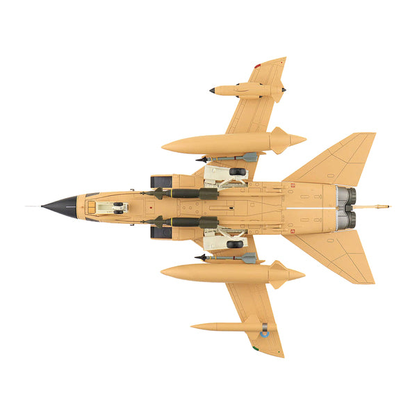 Panavia Tornado GR.1 Multi-Role Aircraft "Debbie" "31 Squadron Operation Granby Bahrain" (1991) Royal Air Force (RAF) "Air Power Series" 1/72 Diecast Model by Hobby Master