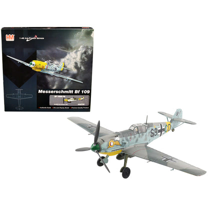 Messerschmitt Bf 109E-7B Fighter Aircraft "III./SKG 210 Russia" (1941) "Air Power Series" 1/48 Diecast Model by Hobby Master