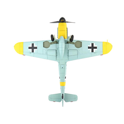 Messerschmitt BF 109G-6 Fighter Aircraft "Mato Dukovac 15. (kroat)/JG.52 Croatia Air Force Crimea" (April 1944) "Air Power Series" 1/48 Diecast Model by Hobby Master