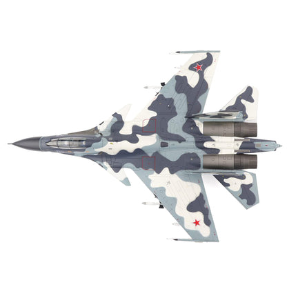 Sukhoi Su-30MK Flanker-C Fighter Aircraft "Russia Air Force Moscow" (2009) "Air Power Series" 1/72 Diecast Model by Hobby Master