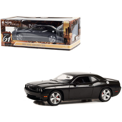 2009 Dodge Challenger SRT8 Brilliant Black "NCIS: Los Angeles" (2009-Current) TV Series 1/18 Diecast Model Car by Highway 61