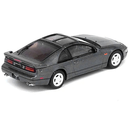 Nissan Fairlady Z (Z32) RHD (Right Hand Drive) Oxford Gray Metallic with Extra Wheels 1/64 Diecast Model Car by Inno Models