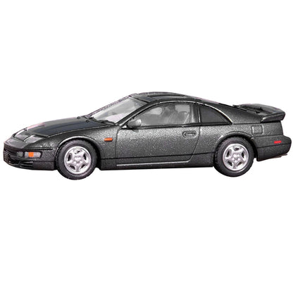 Nissan Fairlady Z (Z32) RHD (Right Hand Drive) Oxford Gray Metallic with Extra Wheels 1/64 Diecast Model Car by Inno Models