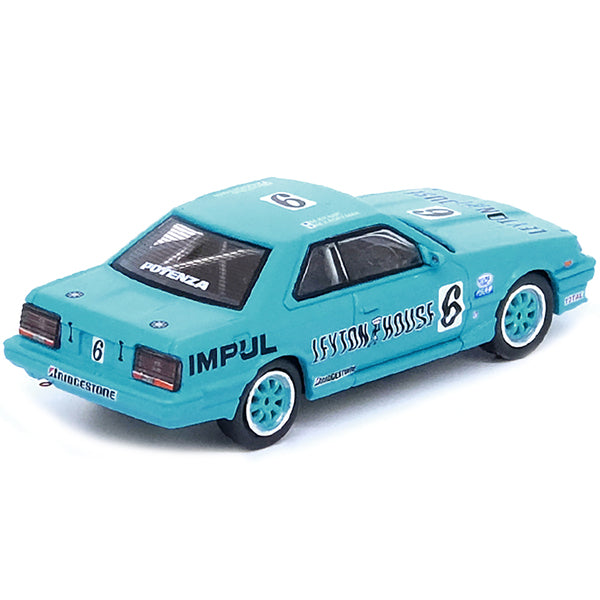 Nissan Skyline 2000 RS-X Turbo (DR30) RHD (Right Hand Drive) #6 Hajime Kitano - Masahiko Kageyama "Leyton House" JTC "All Japan Touring Car Championship" (1987) 1/64 Diecast Model Car by Inno Models