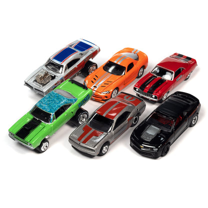 Johnny Lightning "2-Packs" 2023 Set B of 6 pieces Release 1 1/64 Diecast Model Cars by Johnny Lightning