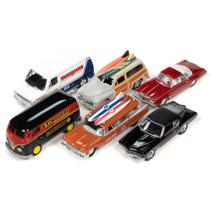 Johnny Lightning "2-Packs" 2023 Set B of 6 pieces Release 2 1/64 Diecast Model Cars by Johnny Lightning