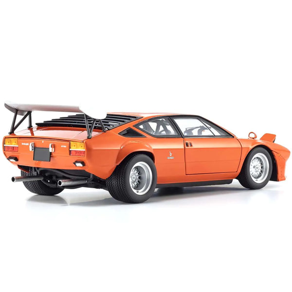 Lamborghini Urraco Rally Orange 1/18 Diecast Model Car by Kyosho