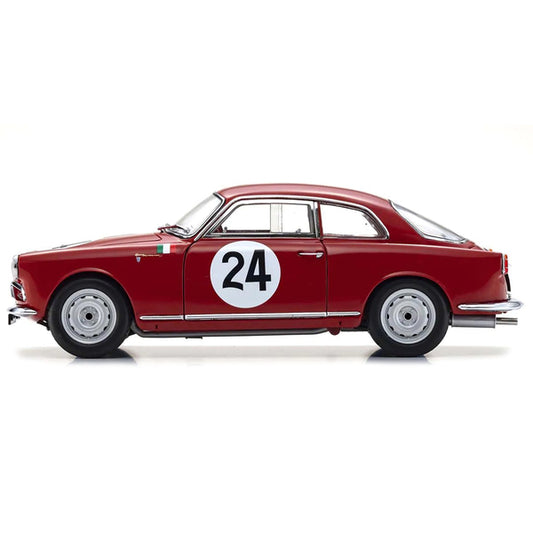 Alfa Romeo Giulietta SV #24 Nini Todaro - Nessuno GT1.3 Class Winner "Targa Florio" (1958) 1/18 Diecast Model Car by Kyosho