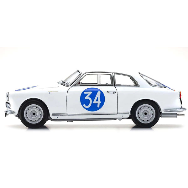 Alfa Romeo Giulietta SV #34 Emanuele - Aldebaran "Targa Florio" (1960) 1/18 Diecast Model Car by Kyosho