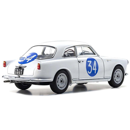 Alfa Romeo Giulietta SV #34 Emanuele - Aldebaran "Targa Florio" (1960) 1/18 Diecast Model Car by Kyosho