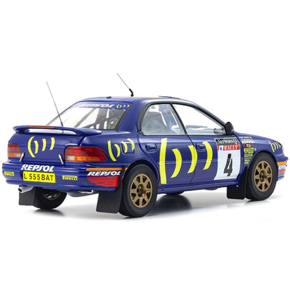 Subaru Impreza #4 Colin McRae - Derek Ringer Winner "RAC Rally" (1994) 1/18 Diecast Model Car by Kyosho