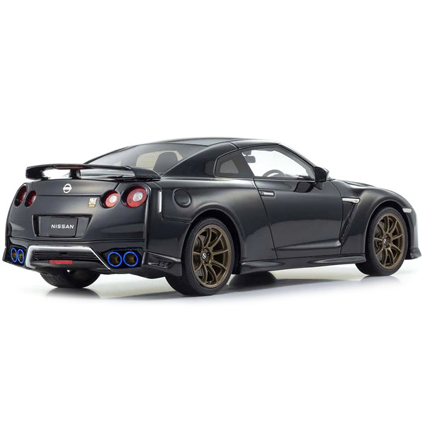 Nissan GT-R Premium Edition T-Spec RHD (Right Hand Drive) Midnight Purple Metallic 1/18 Model Car by Kyosho