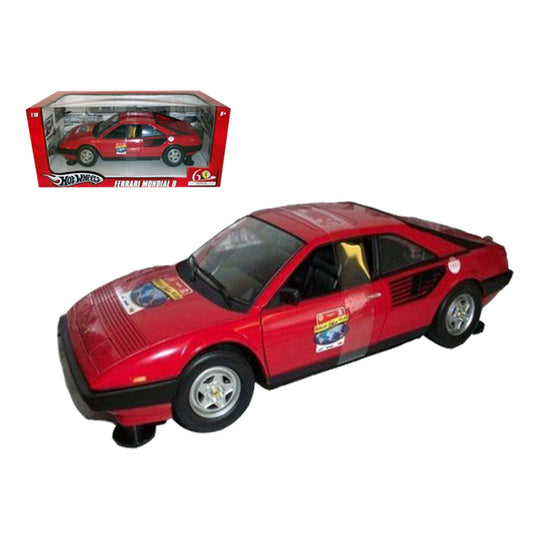 Ferrari Mondial 8 60th Anniversary Red 1/18 Diecast Model Car by Hot Wheels