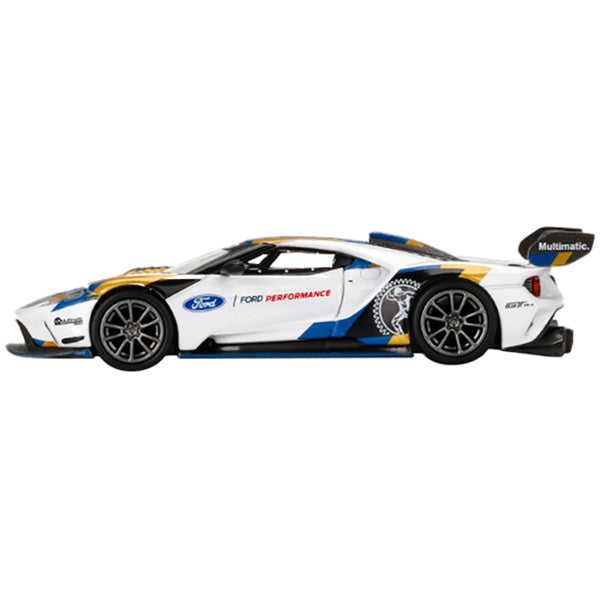 Ford GT Mk II White with Graphics "Goodwood Festival of Speed" (2019) Limited Edition to 3000 pieces Worldwide 1/64 Diecast Model Car by True Scale Miniatures