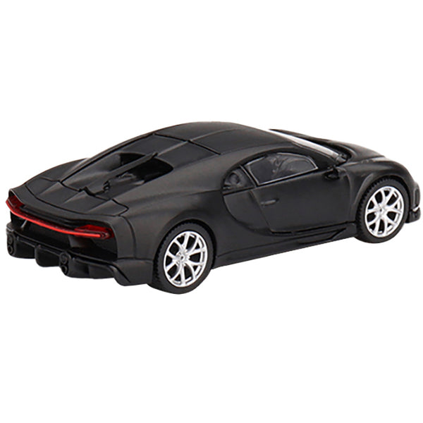 Bugatti Chiron Super Sport 300+ Matt Black Limited Edition to 6600 pieces Worldwide 1/64 Diecast Model Car by True Scale Miniatures