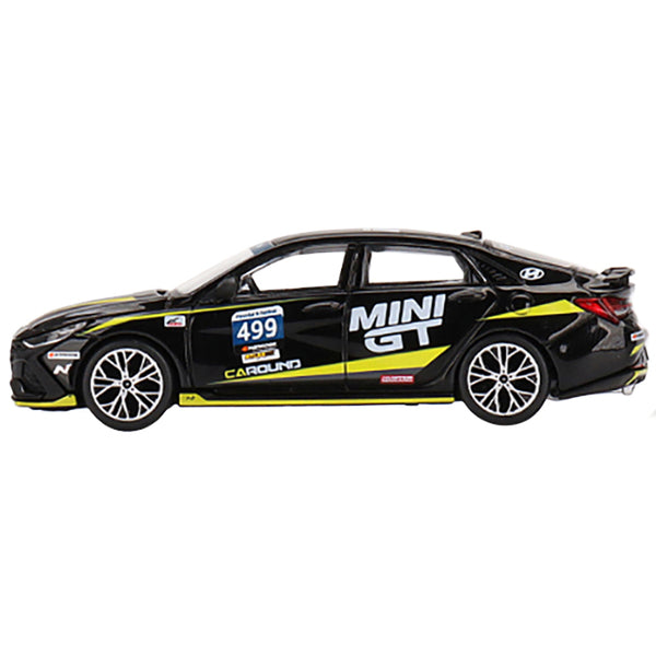 Hyundai Elantra N #499 Caround Racing Livery "Hyundai N-Festival" Limited Edition to 1200 pieces Worldwide 1/64 Diecast Model Car by True Scale Miniatures