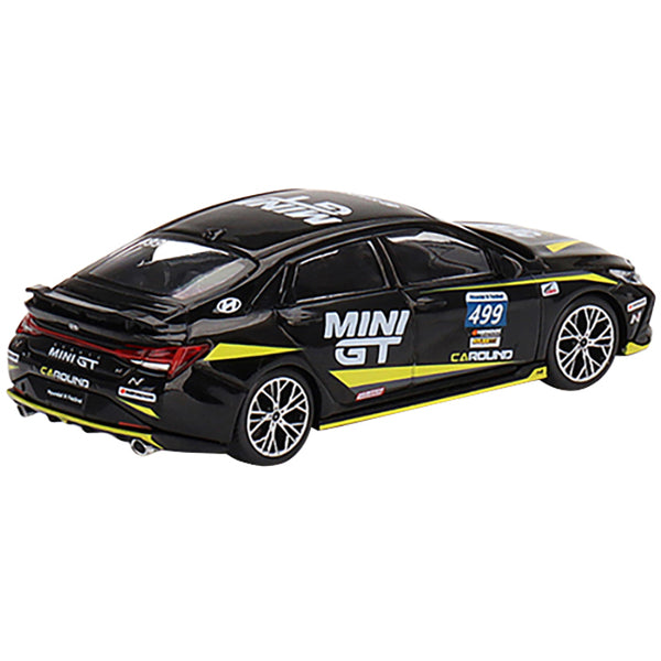 Hyundai Elantra N #499 Caround Racing Livery "Hyundai N-Festival" Limited Edition to 1200 pieces Worldwide 1/64 Diecast Model Car by True Scale Miniatures