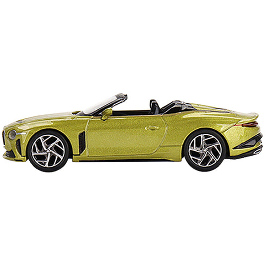 Bentley Mulliner Bacalar Yellow Flame Metallic Limited Edition to 1800 pieces Worldwide 1/64 Diecast Model Car by True Scale Miniatures