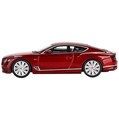 2022 Bentley Continental GT Speed Candy Red Limited Edition to 1200 pieces Worldwide 1/64 Diecast Model Car by True Scale Miniatures