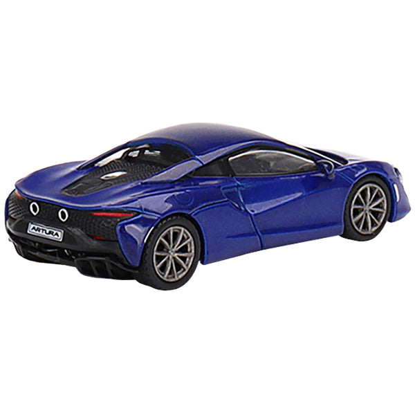 McLaren Artura Volcano Blue Metallic Limited Edition to 3000 pieces Worldwide 1/64 Diecast Model Car by True Scale Miniatures