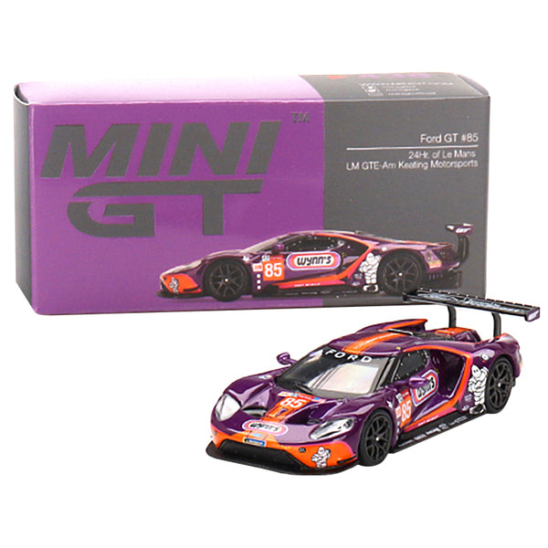 Ford GT #85 Ben Keating - Jeroen Bleekemolen - Felipe Fraga "Keating Motorsports" LMGTE-Am "24 Hours of Le Mans" (2019) Limited Edition to 2400 pieces Worldwide 1/64 Diecast Model Car by True Scale Miniatures