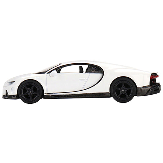 Bugatti Chiron Super Sport White Limited Edition to 4800 pieces Worldwide 1/64 Diecast Model Car by True Scale Miniatures