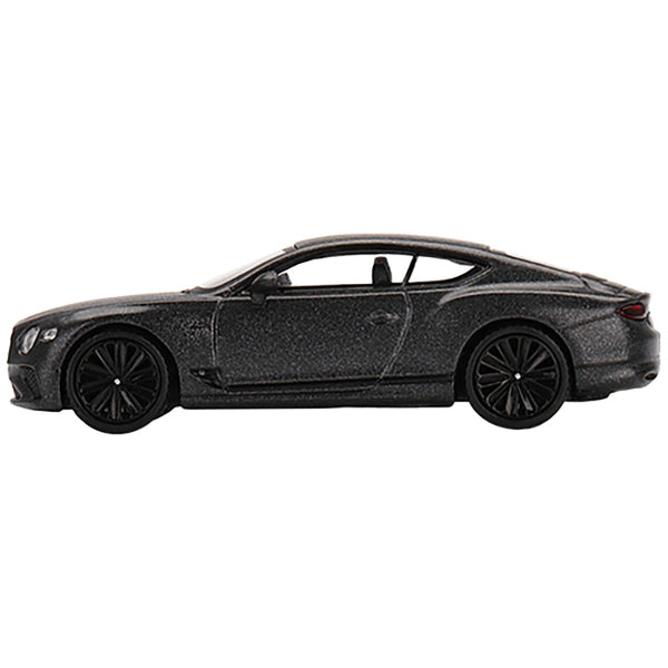 Bentley Continental GT Speed Anthracite Satin Gray Metallic Limited Edition to 1800 pieces Worldwide 1/64 Diecast Model Car by True Scale Miniatures